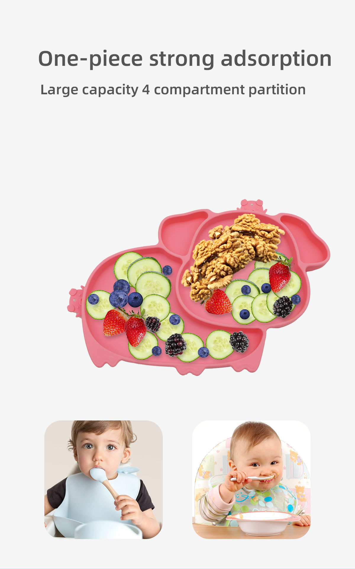 Silicone Suction Plate