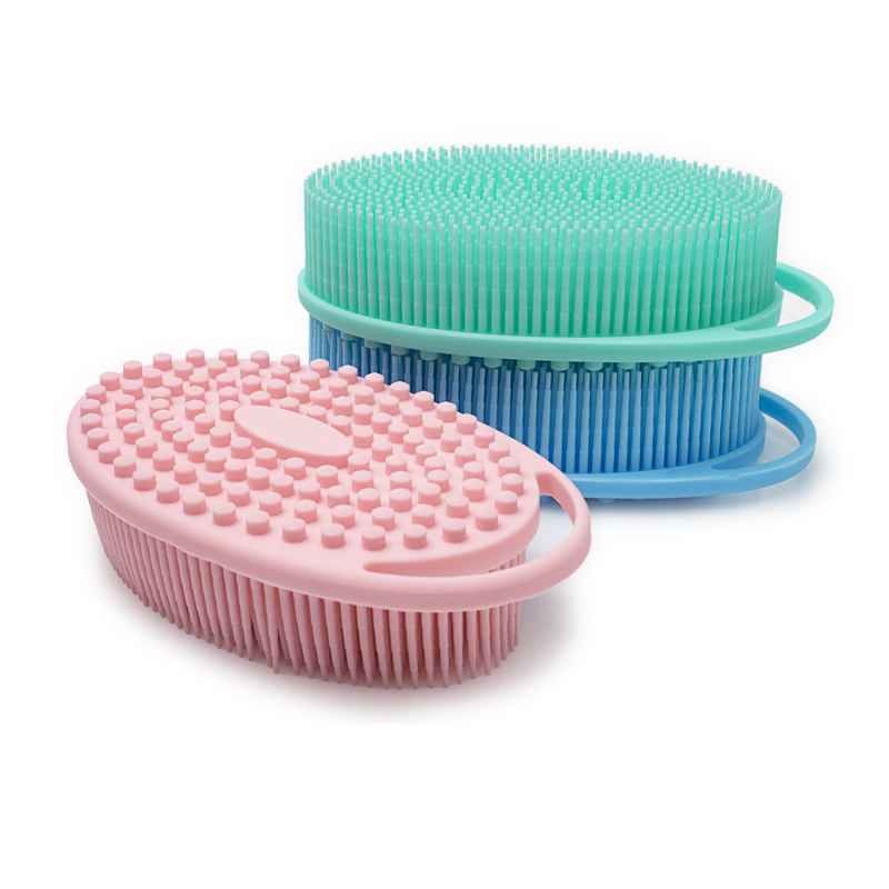 Oval Silicone Bath Brush
