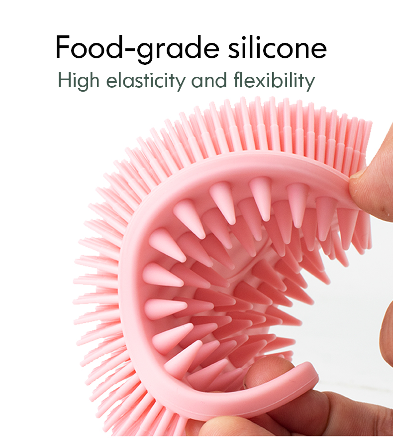 실리콘 샤워 브러쉬