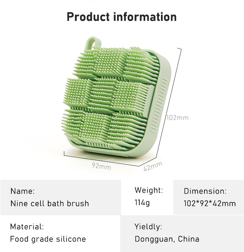 Sudoku Double Side Bath Brush