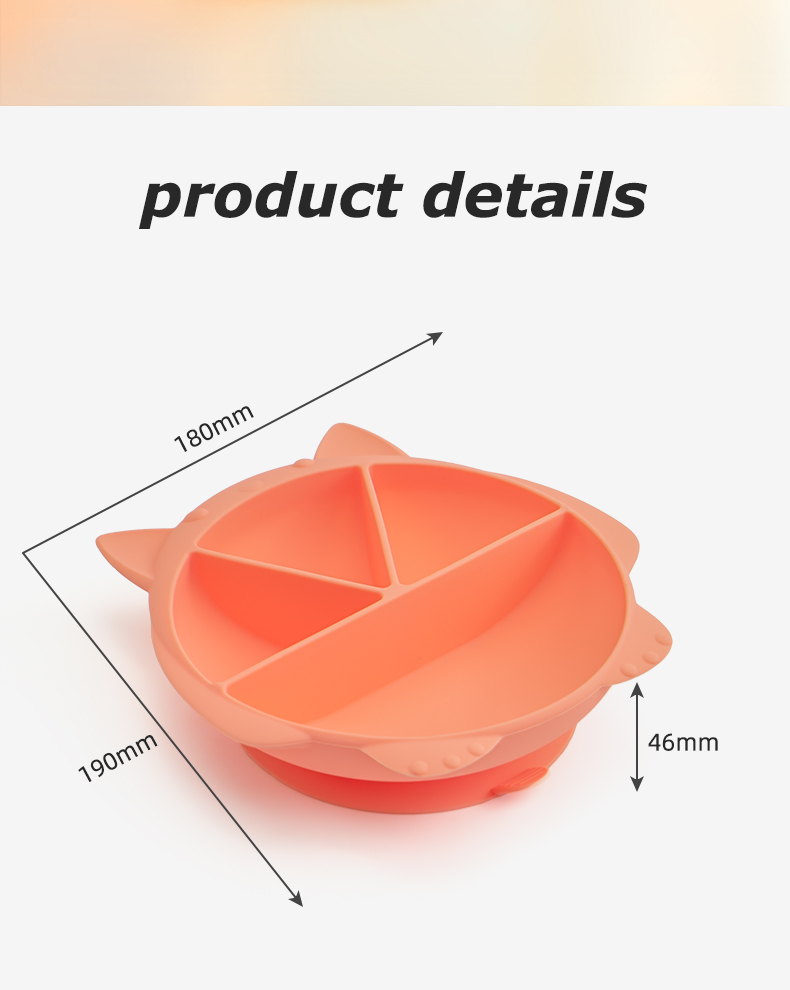 Silicone Baby Plate