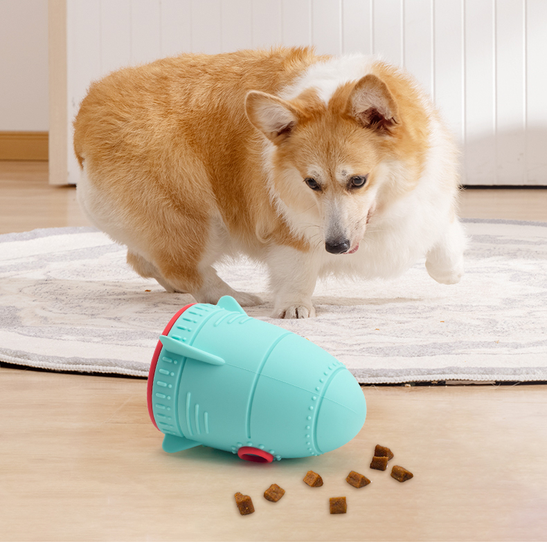 ロケットトリートディスペンサー玩具