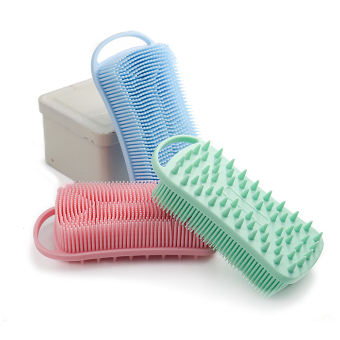 샤워용 실리콘 바디 브러시