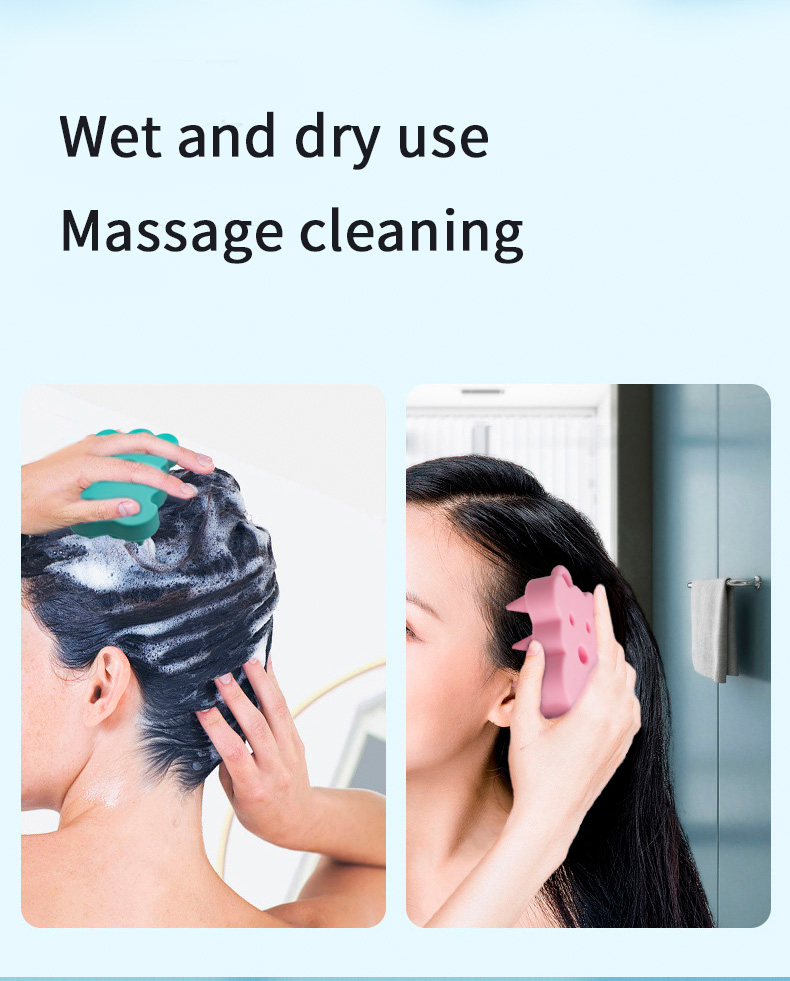 Silicone Scalp Scrubber