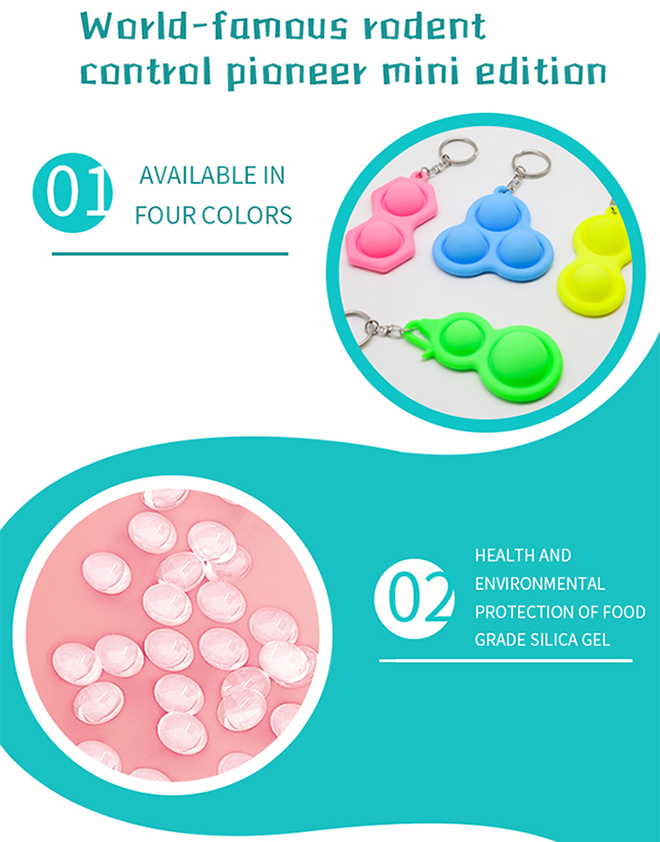 Stress Relief Keychain