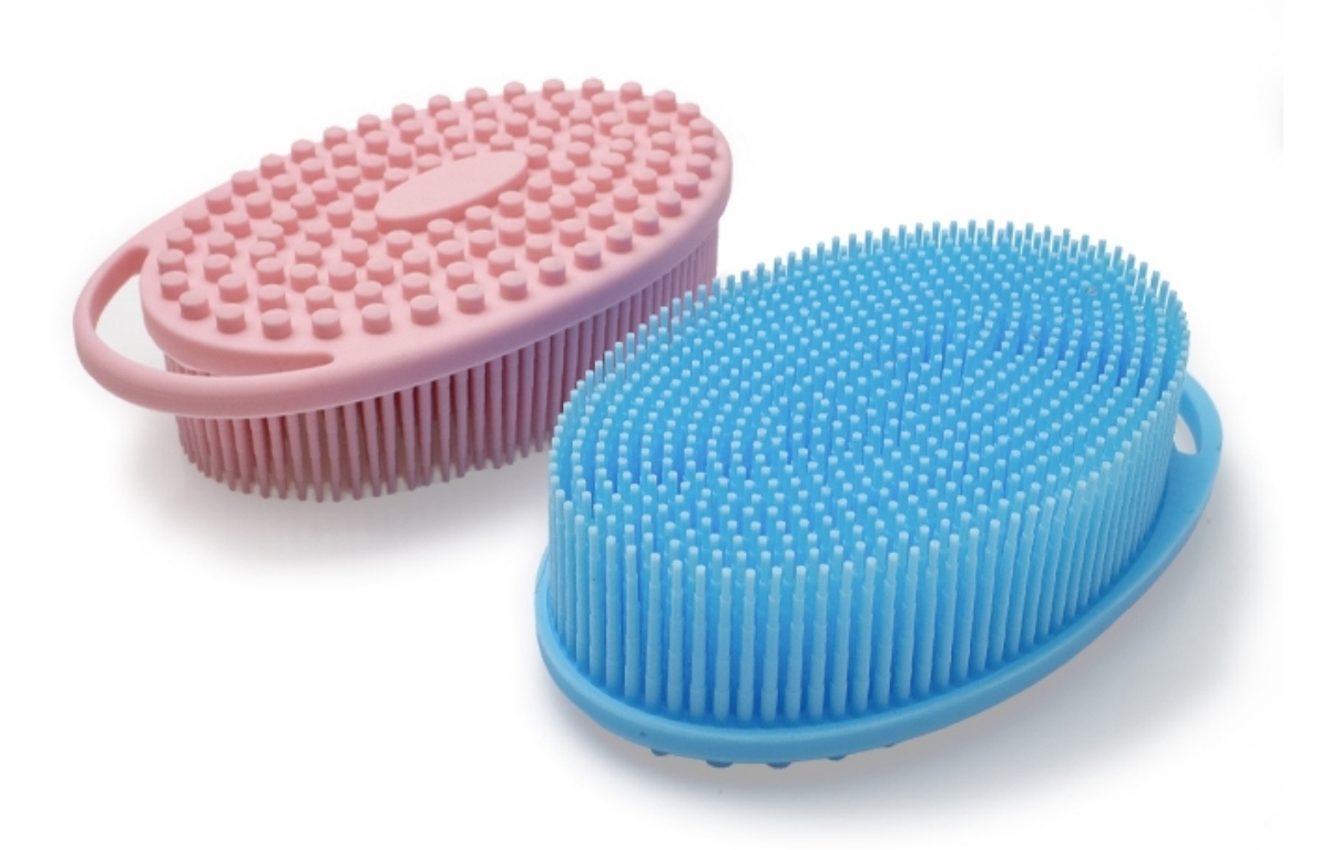 Oval Silicone Bath Brush