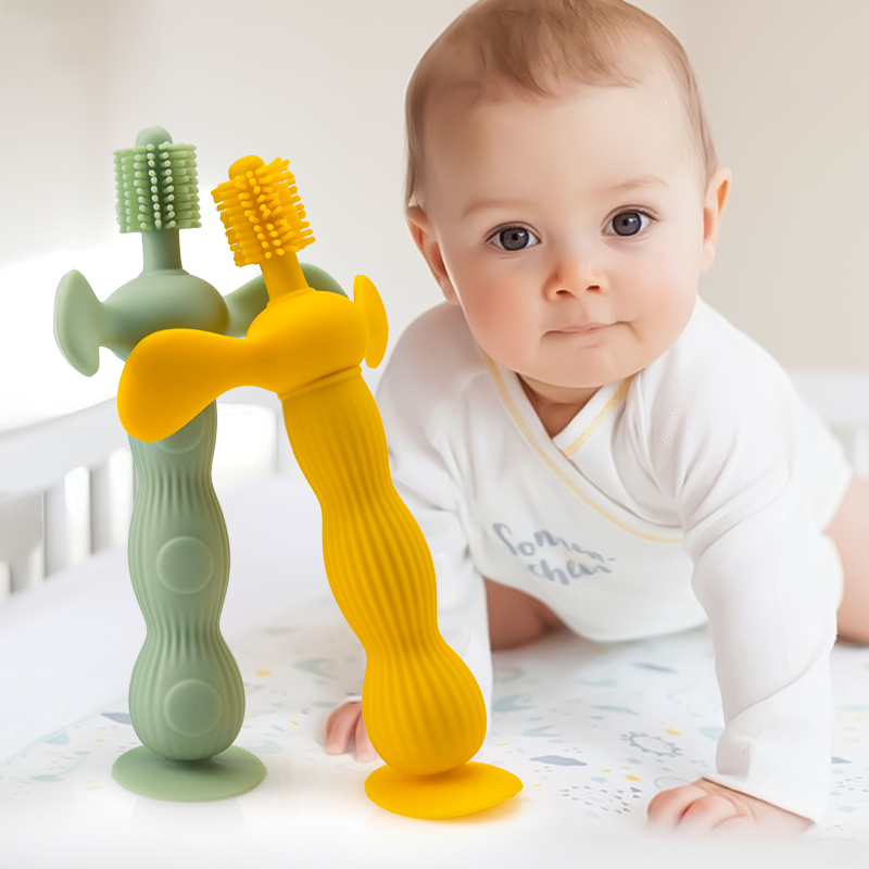 Baby Silicone Tooth Brush Teether