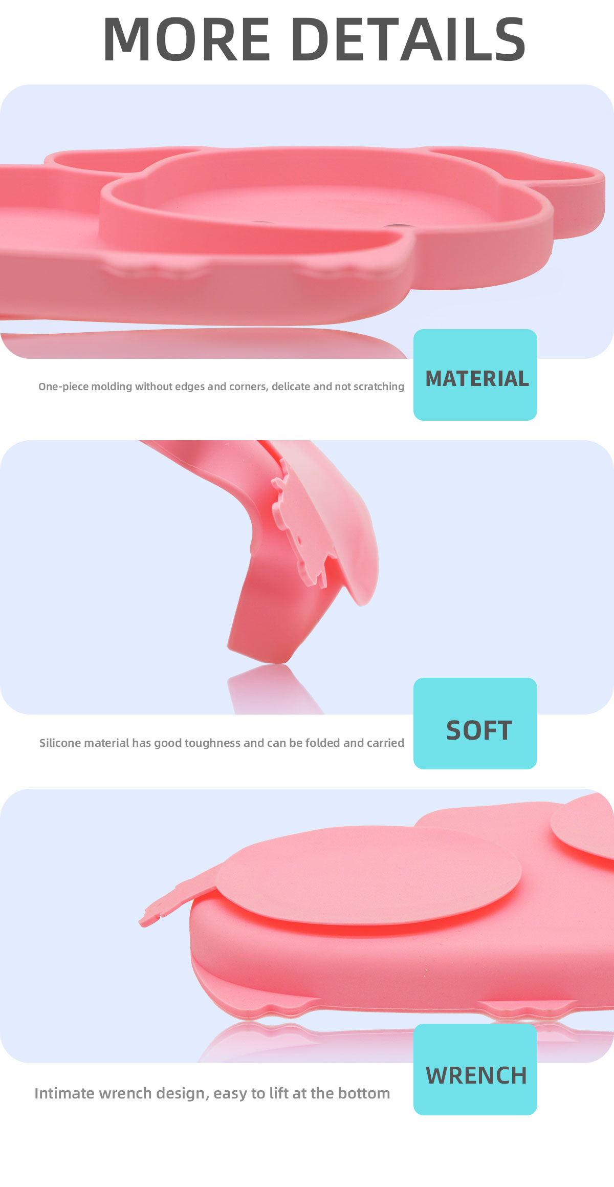 Silicone Suction Plate