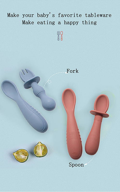 Silicone Spoon and Fork