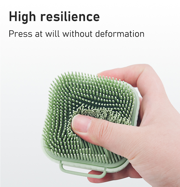 Square Airbag Bath Brush