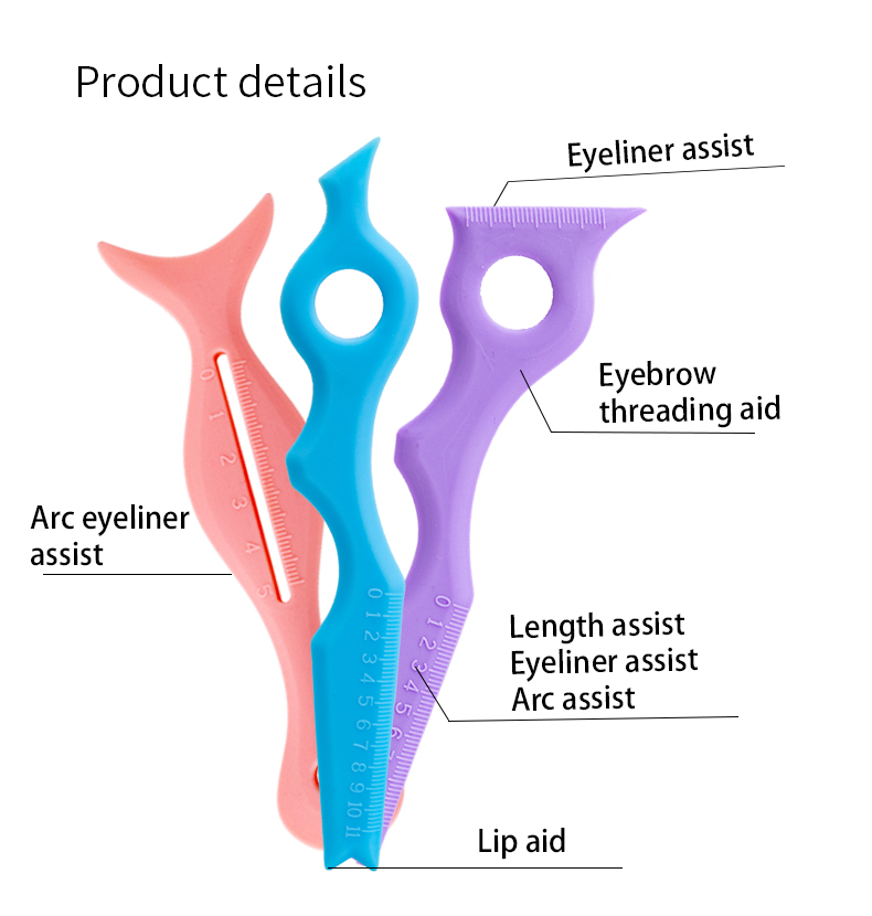 Eyebrow Pencil Ruler
