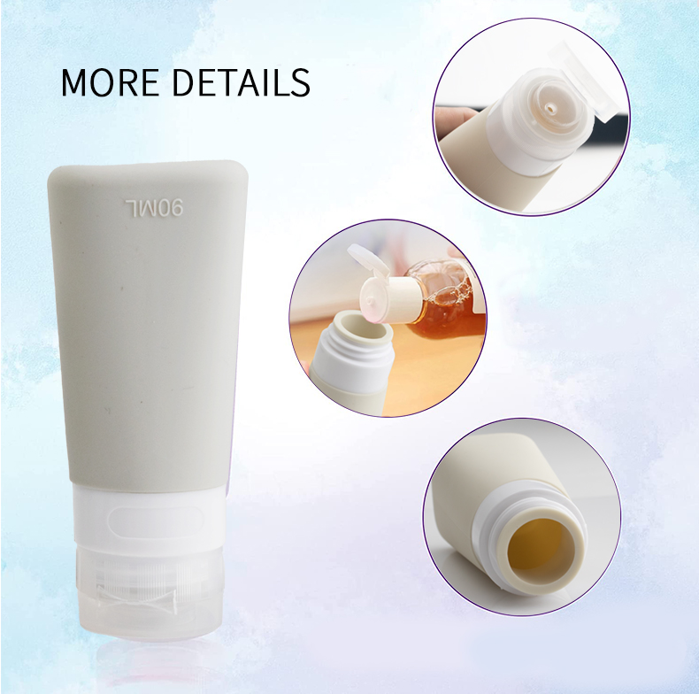 絞れるシリコンボトル