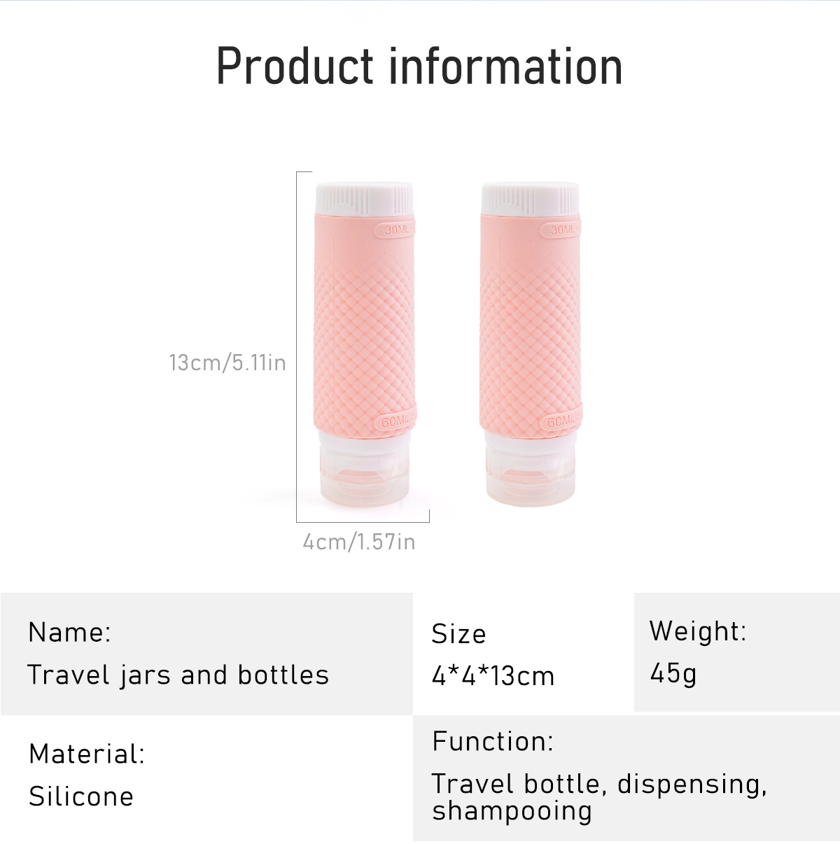 Target Silicone Travel Bottles