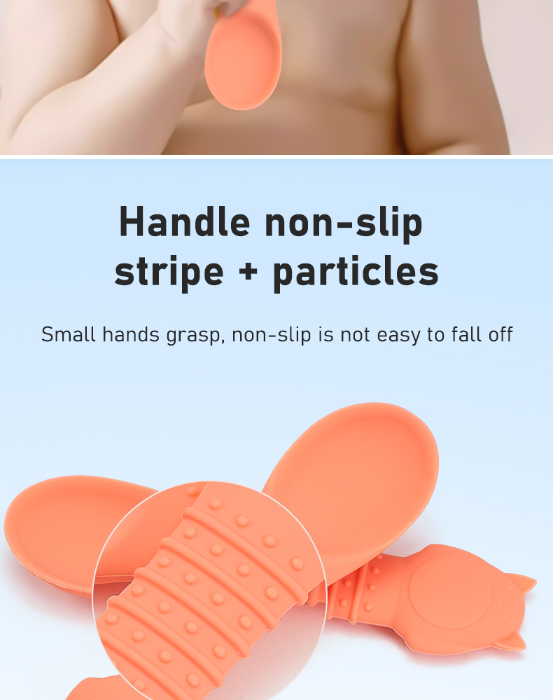 실리콘 아기 숟가락