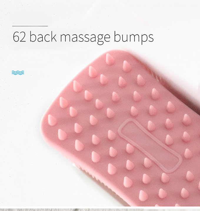 샤워용 실리콘 바디 브러시