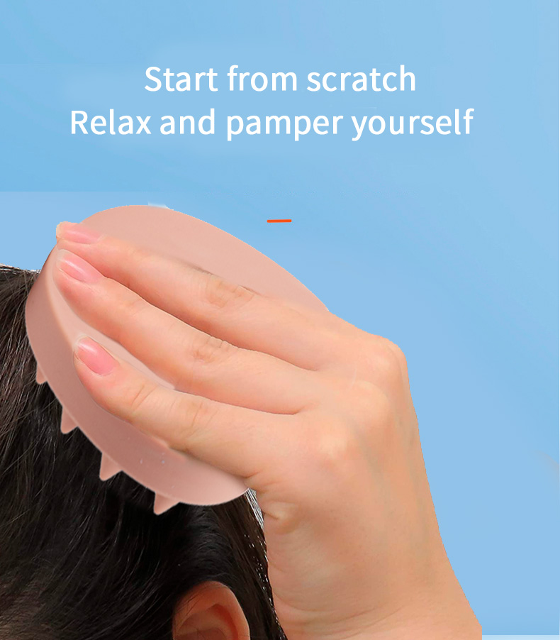 Silicone Hair Massager