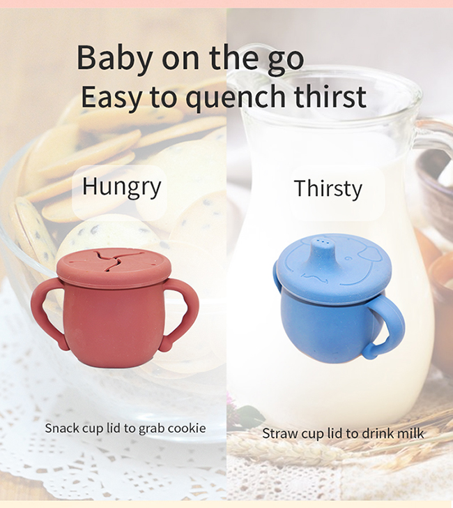 Silicone Baby Snack Cup