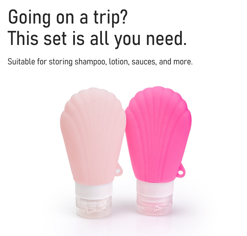 Leak Proof Silicone Travel Bottles