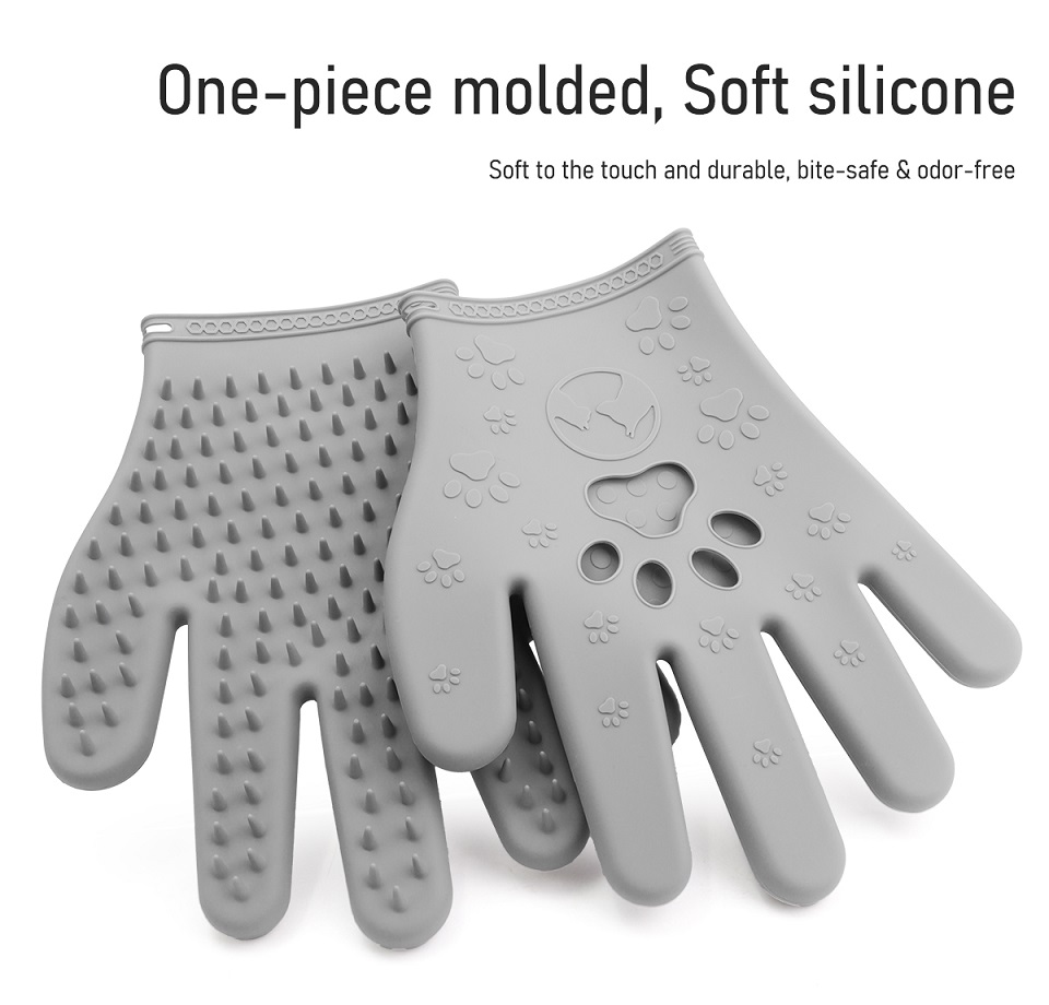 Silicone Pet Hair Removal Gloves