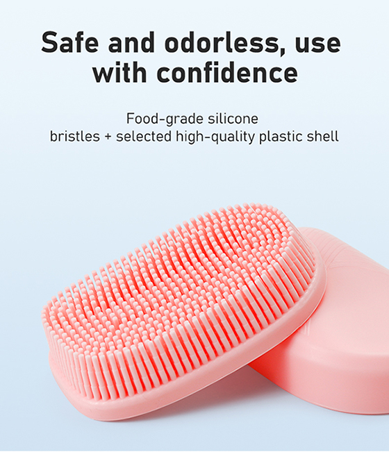 Mouse Shape Silicone Bath Brush