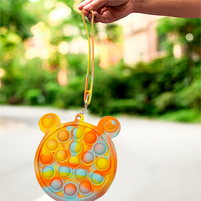 Silicone Panda Purse Bag