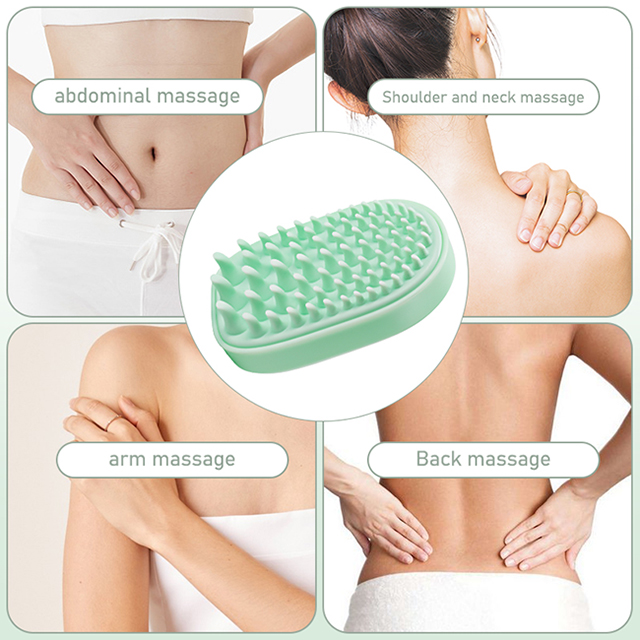 シリコンマッサージブラシ