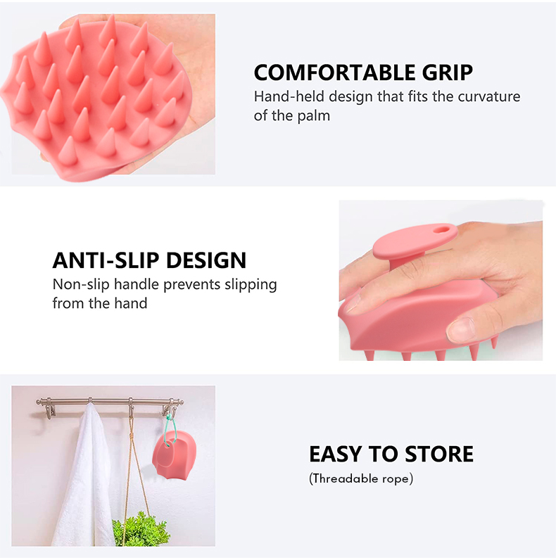 シリコンヘアブラシ