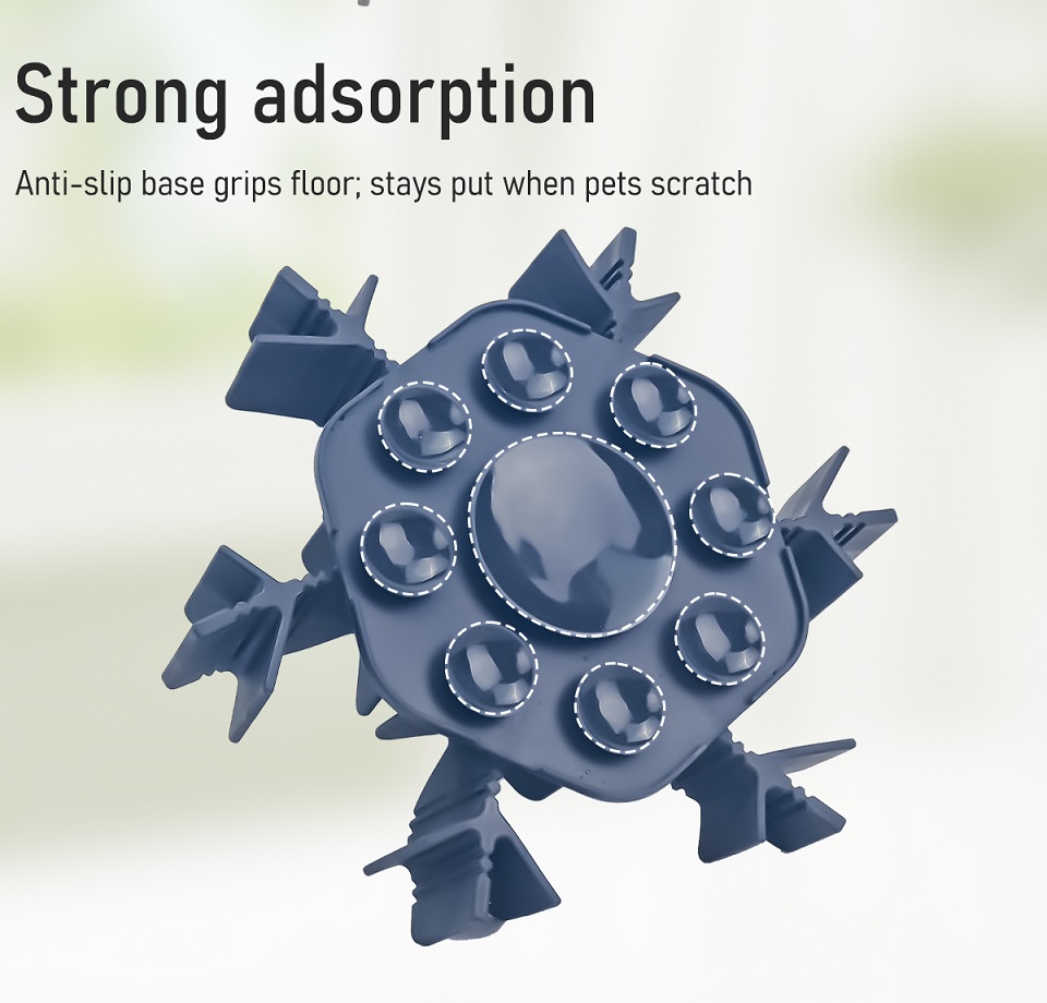 シリコン製スノーフレーク犬用リッキーマット