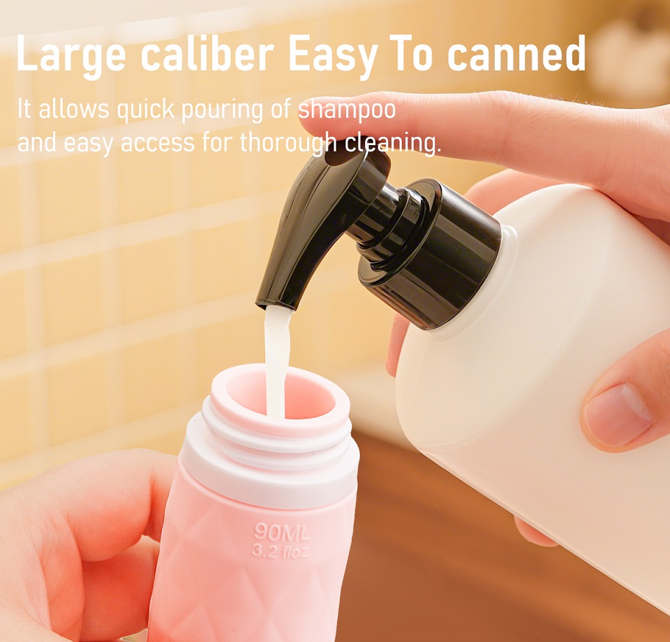 Refillable Silicone Travel Bottles