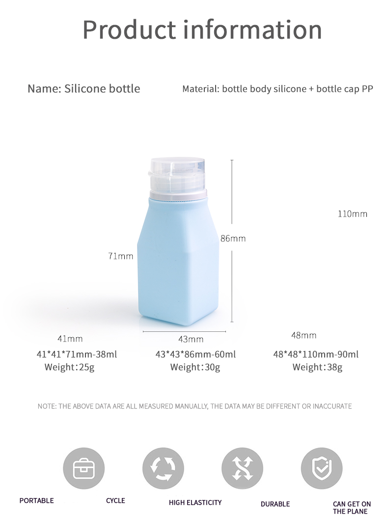 Silicone Travel Bottle