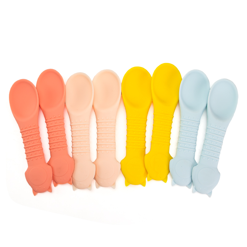 실리콘 아기 숟가락