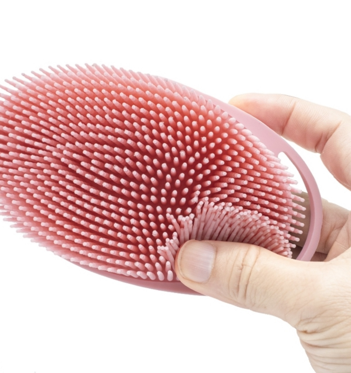 Oval Silicone Bath Brush