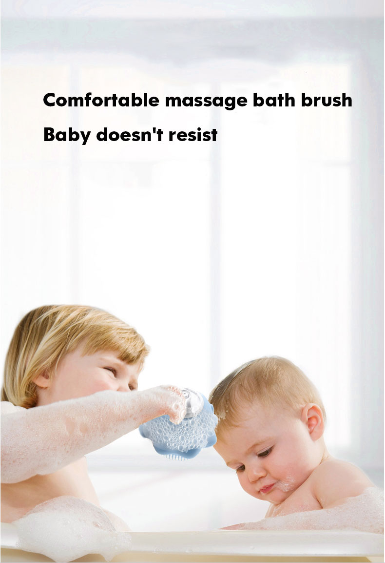 Shower Silicone Scrubber