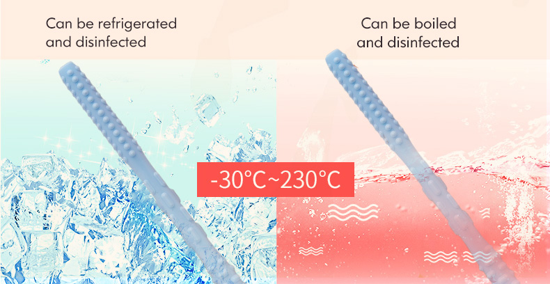 Silicone Molar Straw