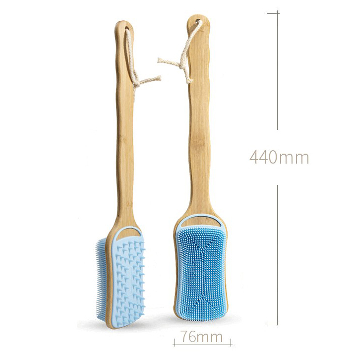 Scrub Brush with Long Handle for Shower