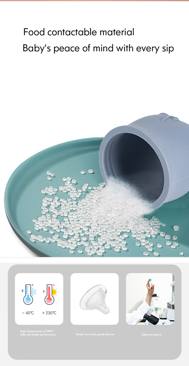 Silicone Baby Sippy Cup