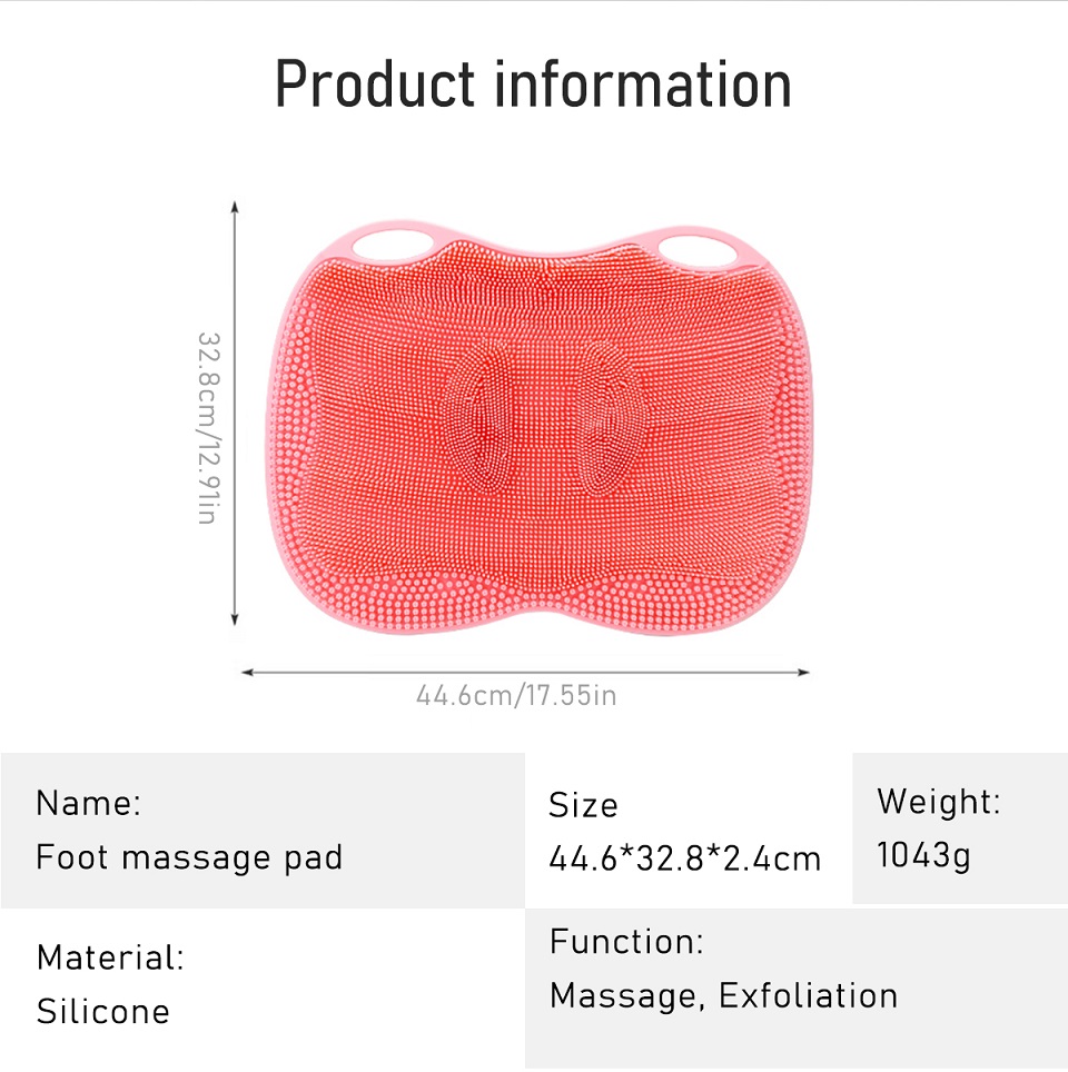 Silicone Foot Scrubber Mat