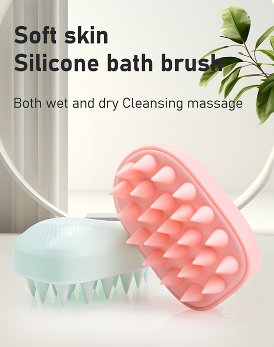 silicone hair brush