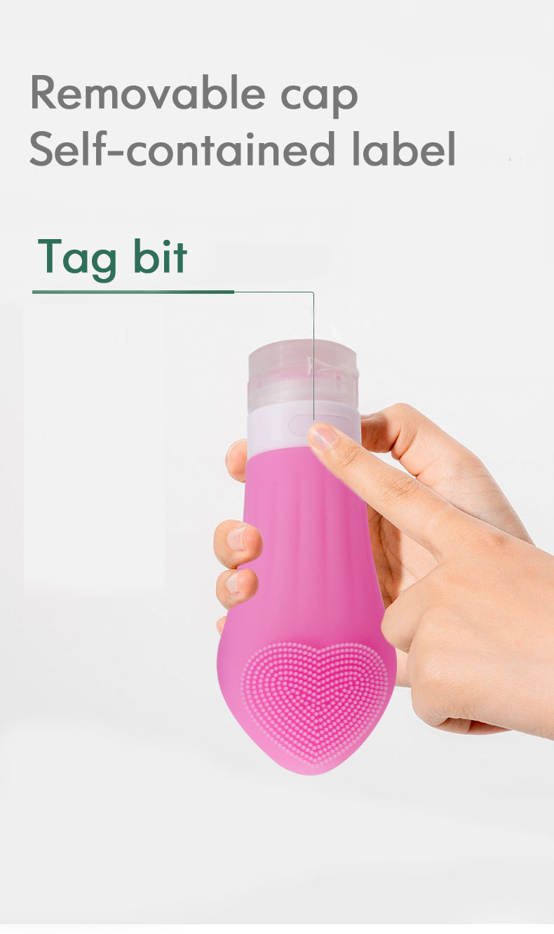 シリコン製トイレタリーボトル