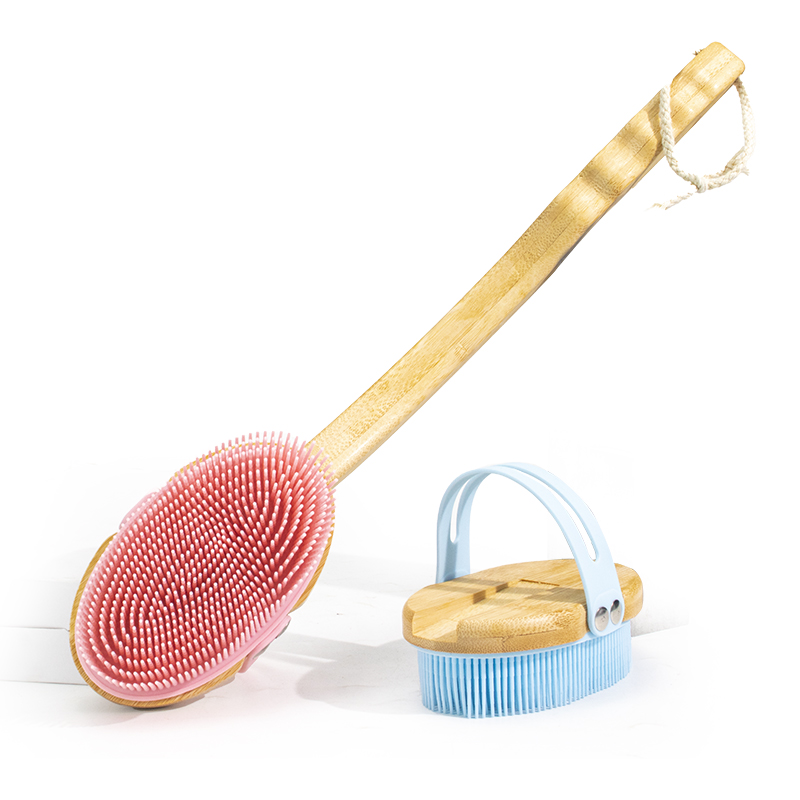 取り外し可能なロングハンドルバスルームブラシ