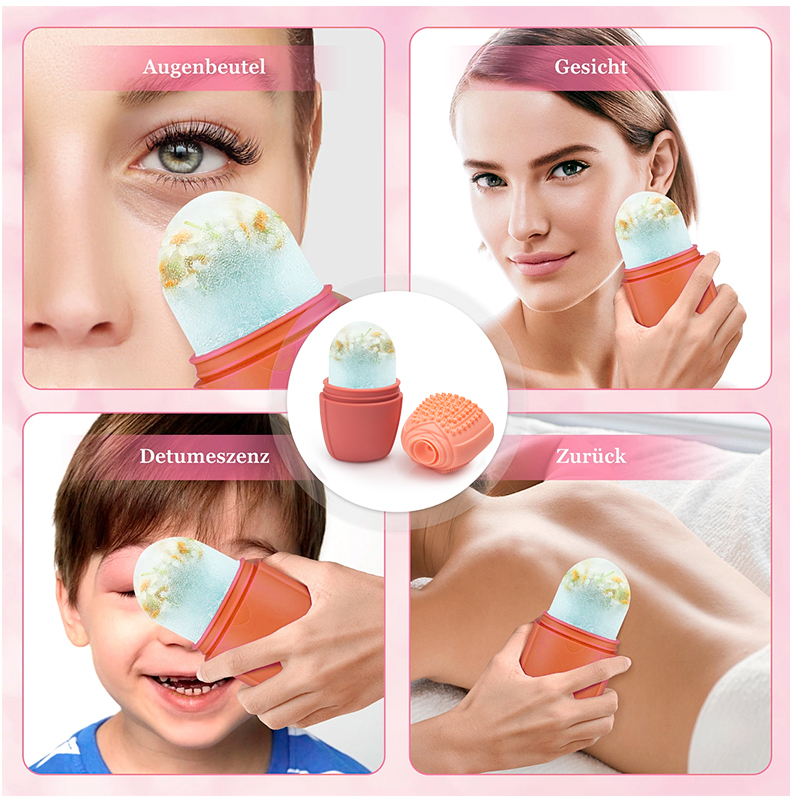 シリコンフェイシャルアイスローラー