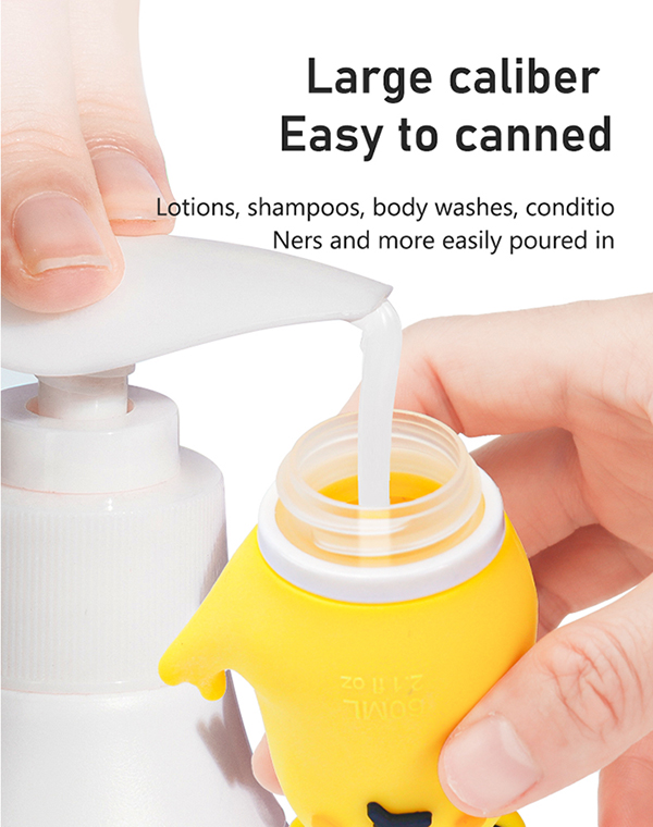 シリコントラベルボトル