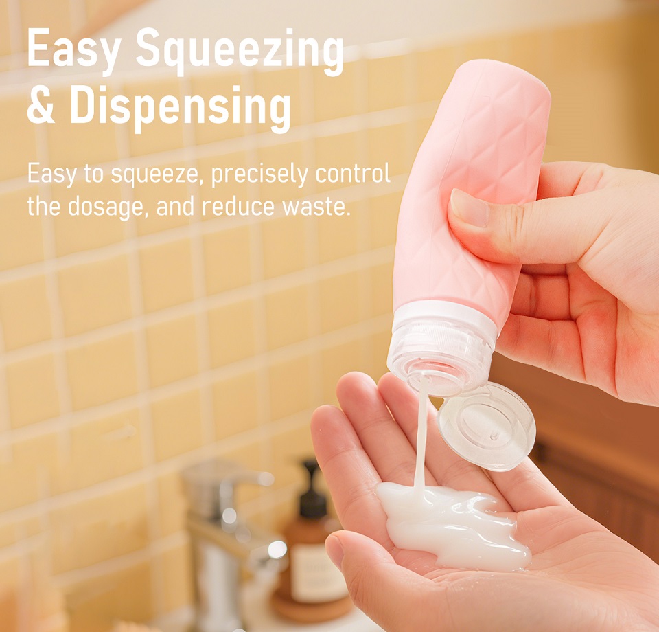 Refillable Silicone Travel Bottles