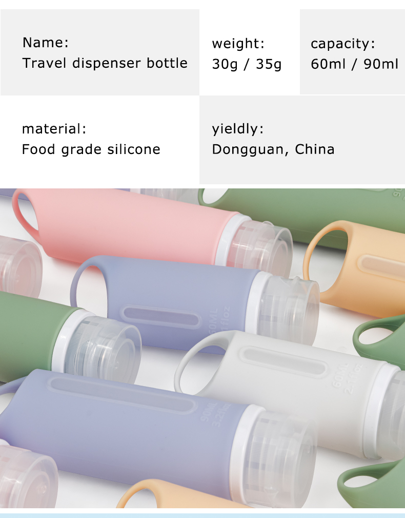 Silicone Travel Bottle