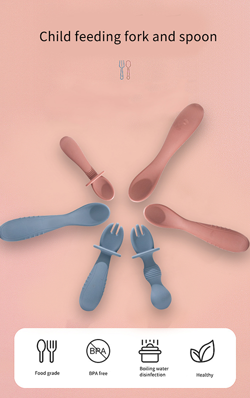 Silicone Spoon and Fork