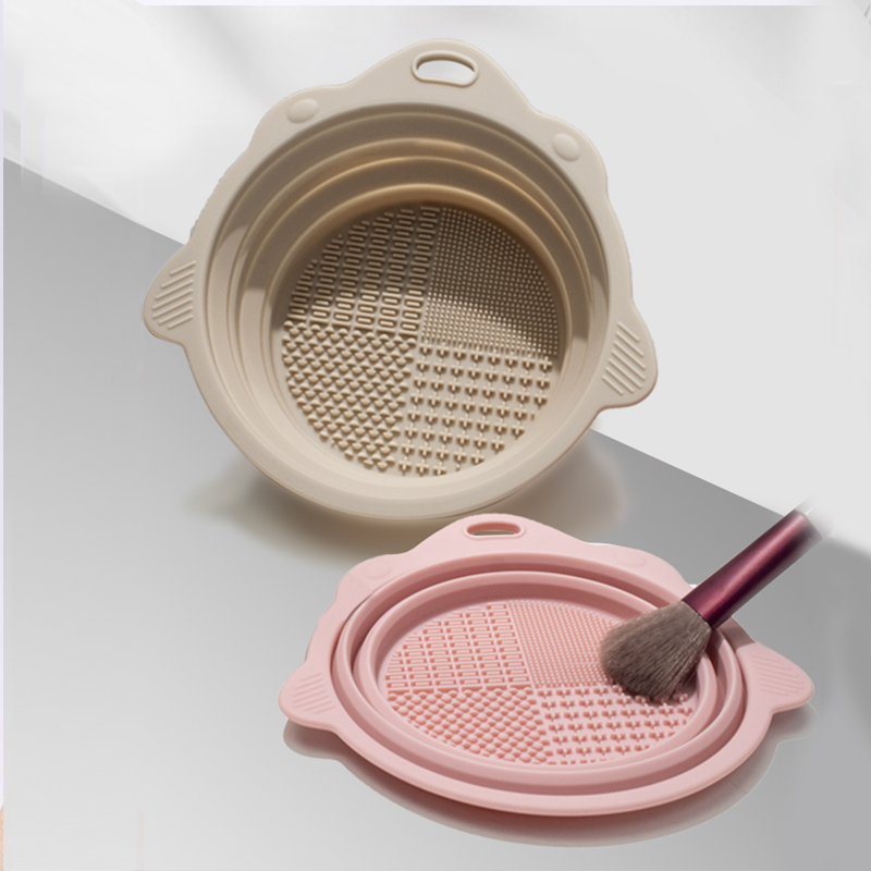 Foldable Silicone Makeup Brush Cleaner