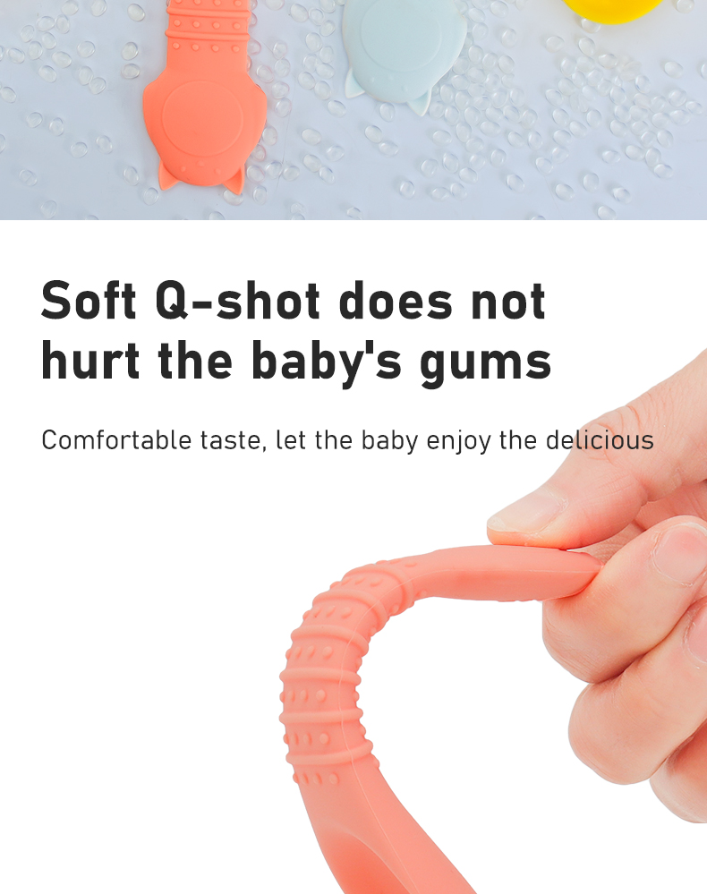 실리콘 아기 숟가락