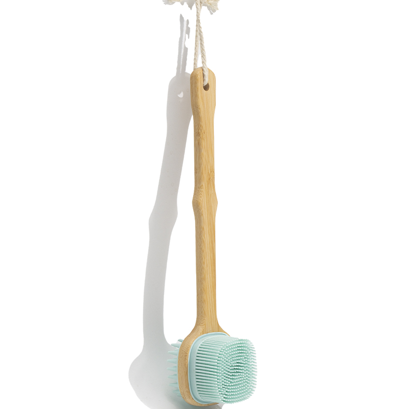 シャワー用ロングハンドルスクラブブラシ