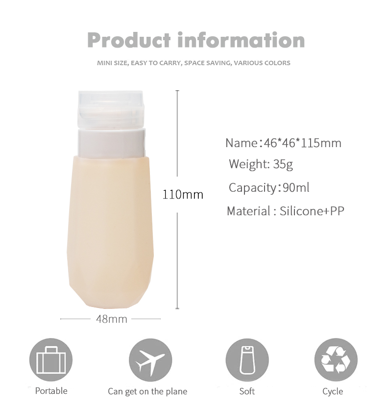 Silicone Travel Bottle