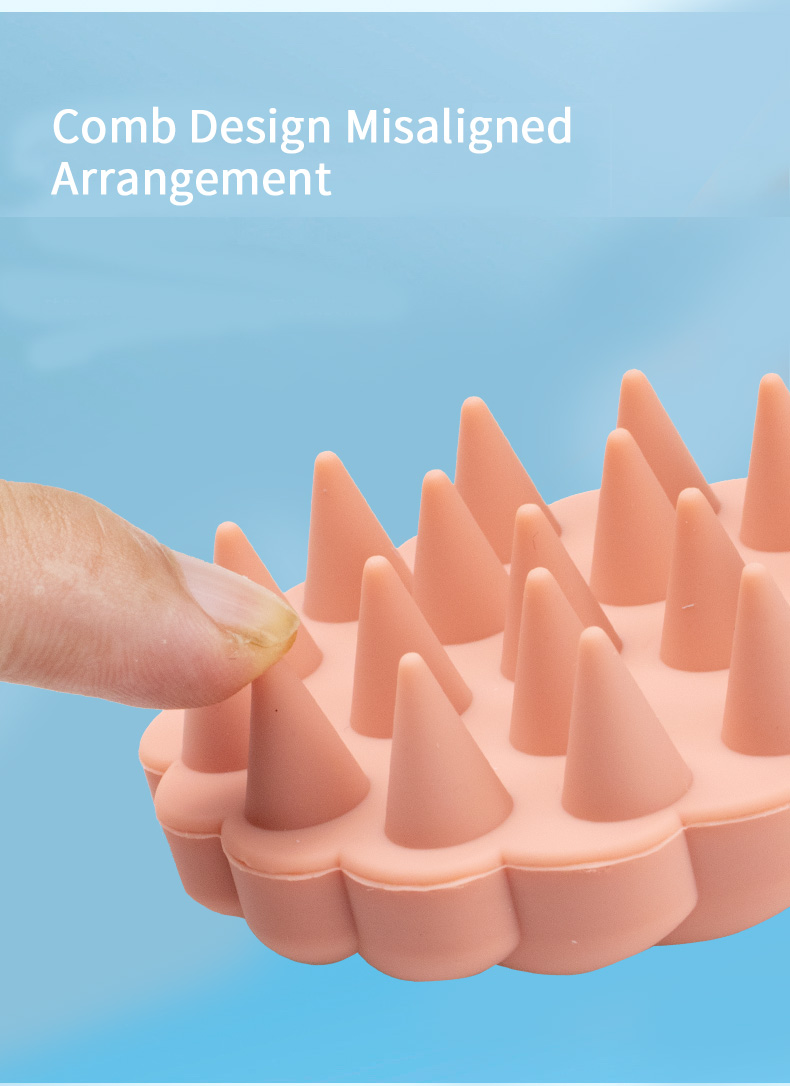 シリコンヘッドマッサージャー